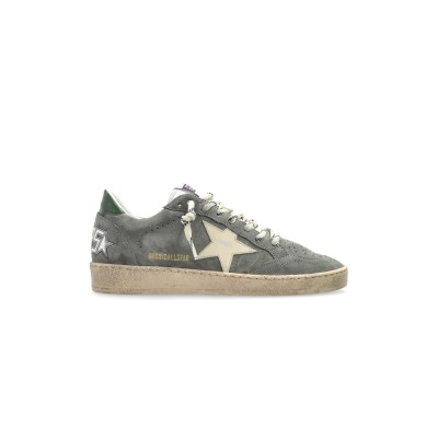 GOLDEN GOOSE GREY 'BALL STAR' SPORTS SHOES GWF00117